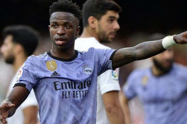 VINICIUS RACIALLY ABUSED AS MADRID LOSE TO VALENCIA 1-0