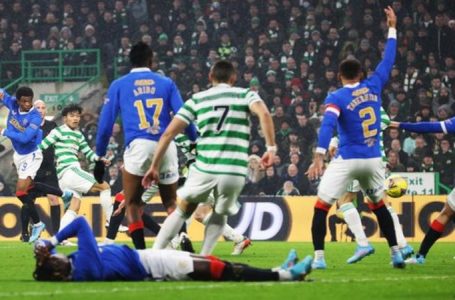 CELTIC STORM TO TOP OF THE TABLE WITH COMFORTABLE VICTORY OVER RANGERS IN OLD FIRM DERBY