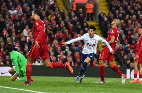 LUIS DIAZ SCORES AS THE REDS DROPPED POINTS WITH A 1-1 DRAW AGAINST SPURS @ ANFIELD