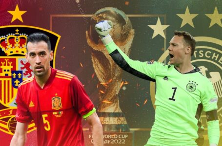 GERMANY SCORES LATE IN DRAW WITH SPAIN