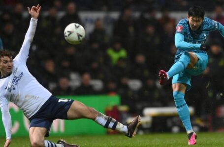 SON WITH A BRACE IN SPURS WIN AT PRESTON IN FA CUP MATCH