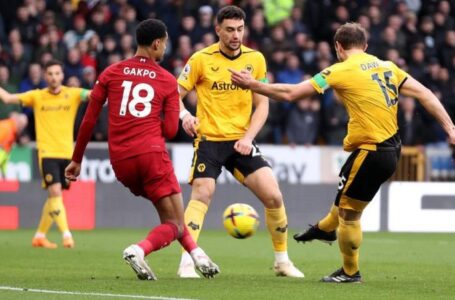 WOLVES TRASH LIVERPOOL 3-0 TO CONTINUE MISERY FOR REDS