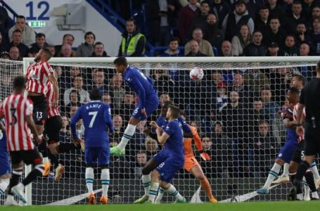 CHELSEA LOOSE TO BRENTFORD 2-0 FOR A FIFTH STRAIGHT LOSS