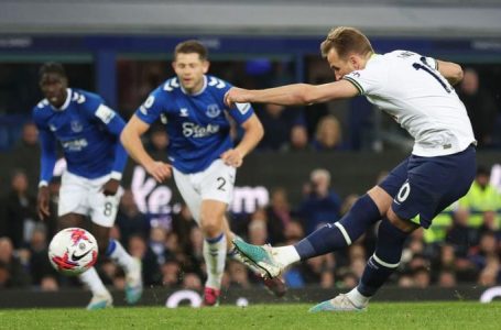 TOFFEES HOLD SPURS TO A 1-1 DRAW AT HOME
