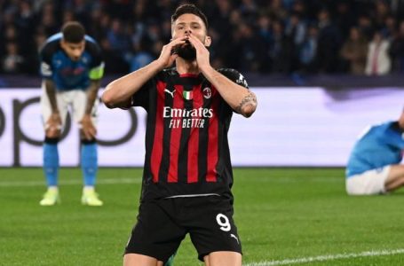 MILAN DRAW WITH NAPOLI TO REACH CHAMPIONS LEAGUE SEMI-FINALS