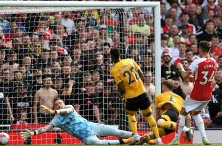 ARSENAL THRASH WOLVES 5-0 TO FINISH OF SEASON IN STYLE