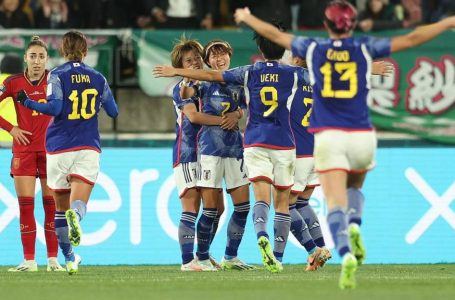 JAPAN TRASH SPAIN 4-0 TO BOOK SECOND ROUND TIE WITH NORWAY
