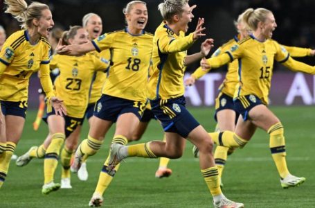 SWEDEN KNOCKS OUT DEFENDING CHAMPIONS USA ON PENALTIES