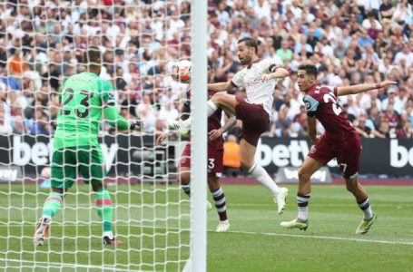 MAN CITY BEAT WESTHAM 3-1 AWAY TO CONTINUE PERFECT START