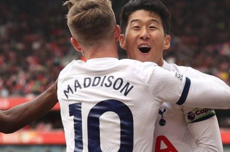 SON SCORES BRACE AS ARSENAL & TOTTENHAM PLAY TO 2-2 DRAW IN THRILLING DERBY