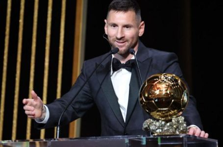 Men’s Ballon d’Or- Lionel Messi wins eighth award, beating Erling Haaland to trophy