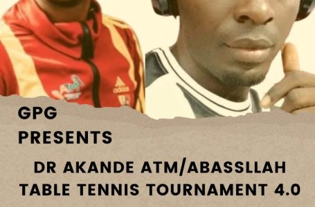 ABASSLLAH COMMENCES TABLE TENNIS TOURNAMENT FOR IBADAN MARKETS