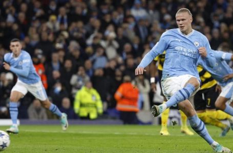 ERLING HAALAND SCORES BRACE AS CITY BEAT YOUNG BOYS 3-0 TO REACH SECOND ROUND
