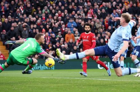LIVERPOOL TRASH BRENTFORD 3-0 TO MOVE UP TO SECOND ON THE TABLE