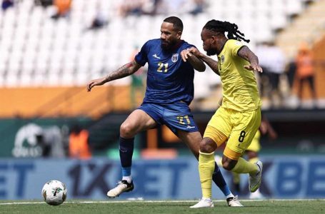 BEBE SCORES OUTSTANDING FREE-KICK AS CAPE VERDE TRASH MOZAMBIQUE 3-0 TO REACH ROUND OF 16