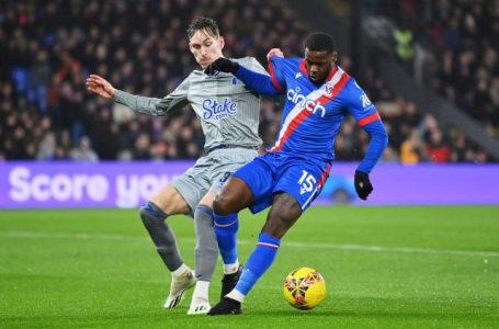 CALVERT-LEWIN SENT OFF AS EVERTON HOLD PALACE TO GOALLESS DRAW IN FA CUP