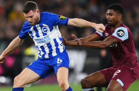 BRIGHTON HOLD WEST HAM TO BARREN DRAW FOR FIRST CLEAN SHEET OF THE SEASON