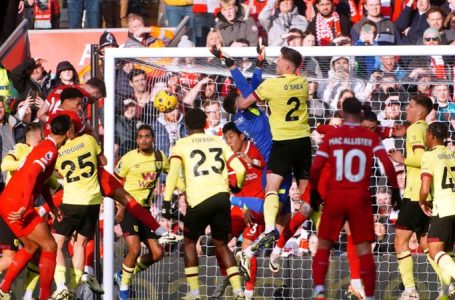 LIVERPOOL BEAT BURNLEY 3-1 TO GO BACK ON TOP OF TABLE