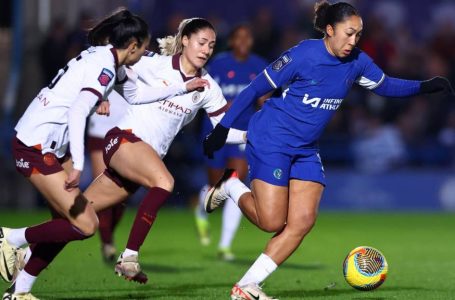 SHAW SCORES ONLY GOAL AS CITY LADIES BEAT CHELSEA 1-0 AWAY TO GO JOINT-TOP ON WOMEN SUPER LEAGUE
