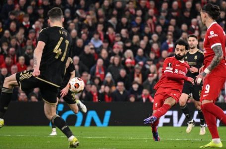 LIVERPOOL TRASH SPARTA PRAGUE 6-1 @ HOME WITH GAKPO BRACE IN UEL SECOND-LEG