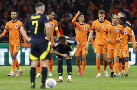 NETHERLANDS TRASH SCOTLAND 4-0 IN FRIENDLY @ HOME