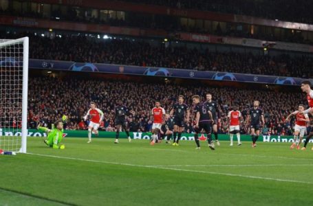 HARRY KANE NETS AS ARSENAL, BAYERN PLAY TO 2-2 DRAW IN CHAMPIONS’ LEAGUE